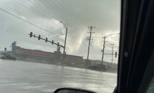 PHOTO Tornado Touching Down On The Street In South Elgin Illinois