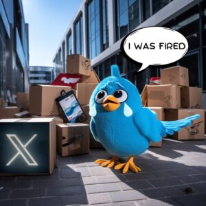 PHOTO Twitter Bird I Was Fired In Favor Of X Meme