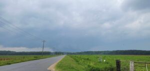 PHOTO View Of Tornado From Cool Springs Road In Rocky Mount NC