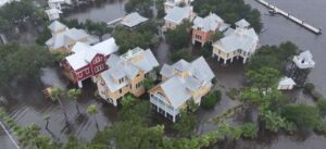 PHOTO Aerial View Of Hurricane Damage In Steinhatchee Florida