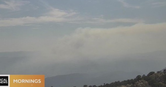 PHOTO Aguanga California Air Quality Is Shit From Bonny Fire Because It ...