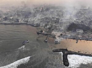 PHOTO Before And After Photographs Of The Fire Damage In Lahaina Maui