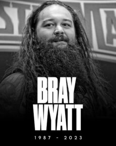 PHOTO Bray Wyatt 1987-2023 RIP