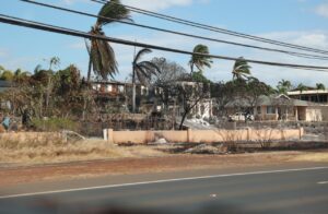 PHOTO Close Up Pictures Showing What It's Like To Be In Kaanapali And Maui Friday Morning Despite Nothing Left On The Island Because It All Burned Down