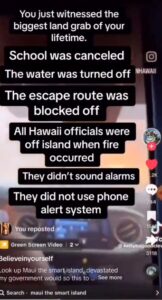 PHOTO Hawaii Cancelled School Blocked Off Escape Routes Didn't Sound Alarm Or Use phone Alert System During Fires