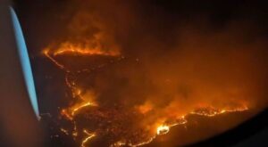 PHOTO Island Of Maui Is Surrounded By Fire