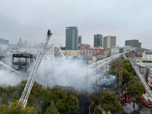 PHOTO It Took This Much Water To Get Hayes Valley Apartment Fire Knocked Out