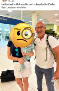PHOTO Jim Cantore Spotted At Airport Making It To Florida For Hurricane Idalia
