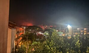 PHOTO Kula Fire From Kihei Resort Maui Is A Sight To Behold