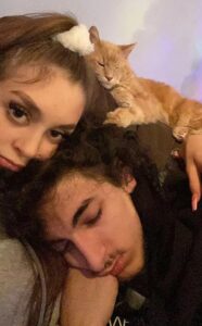 PHOTO Mackenzie Shirilla Cuddling With Her Boyfriend And Cat