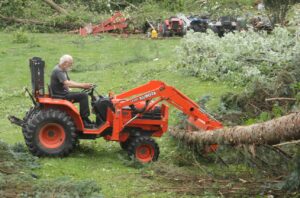 PHOTO Massive Tornado Cleanup Underway In Comstock Michigan