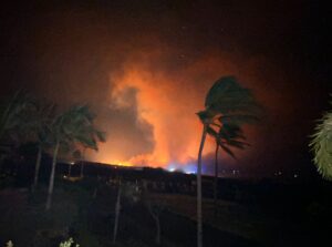 PHOTO Mind Boggling View Of Wildfire From West Side Of Maui Won't Have You Questioning How Bad This Fire Is