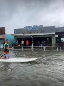 PHOTO O’Maddy’s In Gulport Florida Was Open The Whole Time During Hurricane Idalia