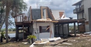 PHOTO Of Damaged Home In Keaton Beach From Hurricane Idalia