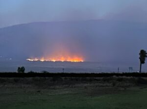 PHOTO Of Olinda Fire Burning Like Crazy From 25 Miles Away In Hawaii