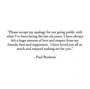 PHOTO Paul Reubens Message He Wrote To The World Hours Before He Passed Away