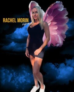 PHOTO Rachel Morin With Angel Wings