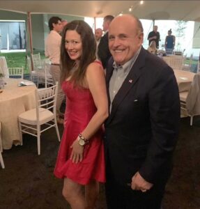 PHOTO Rudy Giuliani Grabbing Noelle Dunphy's A** In Public Dining Room After Dinner