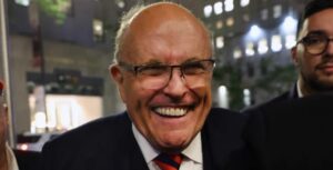 PHOTO Rudy Giuliani's Face When He Realized He Was Caught On Recording Trying To Claim Ownership Of Noelle Dunphy's T*ts