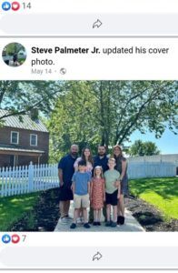 PHOTO Ryan Palmeter's Brother Steve With His Whole Family