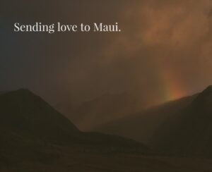PHOTO Sending Love To Maui Hawaii Wallpaper