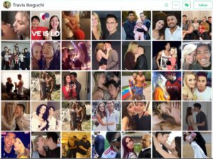 PHOTO Travis Ikeguchi Has Pages And Pages Of Asian Men Kissing White Women And Was Completely Preoccupied With The Idea Of Asian Male White Female Couples