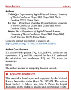PHOTO US Government Previously Funded Scientific Research Conducted By UNC Shooter Tailei Qi