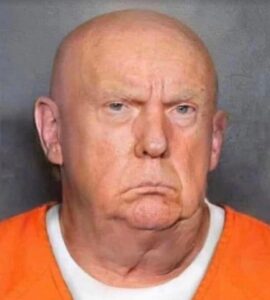 PHOTO What Donald Trump Would Look Like In Prison If He Had To Shave His Head While Wearing Orange Jumpsuit