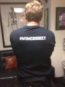 PHOTO Billy Miller Wearing A Women Direct Hashtag Shirt