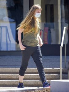 PHOTO Elon Musk's Transgender Son Exposes Ankles And Legs When Wearing Jeans And Genuinely Looks Like A Boy With Long Hair