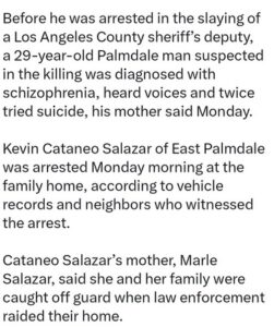 PHOTO It's Only Been 24 Hours And They Are Already Running Interference For A Cop Killer Kevin Cataneo Salazar