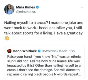PHOTO Jason Whitlock Ready To Fight Mina Kimes Over One Joke