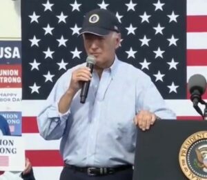 PHOTO Joe Biden Knows How To Disguise His Dementia By Wearing Baseball Caps