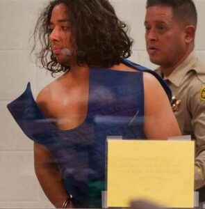 PHOTO Kevin Cataneo Salazar Looking Insane Wearing A Protective Vest In Prison