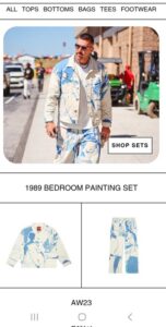 PHOTO Of Outfit Travis Kelce Was Wearing Called 1989 Bedroom Painting Set While Leaving Arrowhead With Taylor Swift