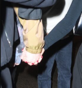 PHOTO Close Up Of Madelyn Cline Holding Pete Davidson's Hand