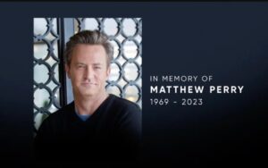 PHOTO In Loving Memory Of Matthew Perry