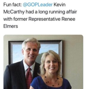 PHOTO Kevin McCarthy Had An Affair With Renee Elmers And Everyone Already Forgot All About It