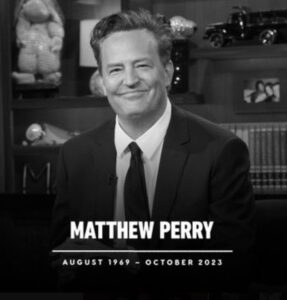 PHOTO RIP Matthew Perry 1969-2023