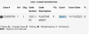 PHOTO Sergio Brown Has Court Date On November 13 2023 In Felony Charge