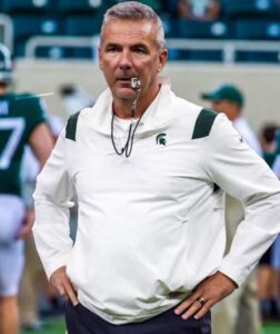 PHOTO What Urban Meyer Would Look Like In Michigan State Gear Coaching The Spartans