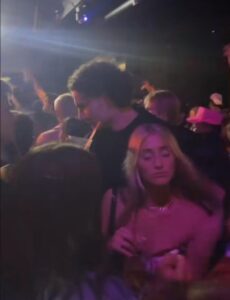 PHOTO Josh Giddey Frequenting Oklahoma Night Club With Blondie Liv Cook And Wrapping His Arm Around Her