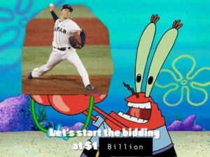 PHOTO Let's Start Bidding For Shohei Ohtani At A Billion Meme