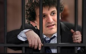PHOTO Little Tears Coming Down From Sam Bankman-Fried's Eyes Behind Bars Because He Wants To Be Free