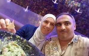 PHOTO Loay Alnaji With His Wife At A Fancy Dinner