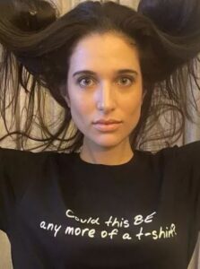 PHOTO Matthew Perry's Ex-Girlfriend Wearing T-Shirt That Says "Could This Be Anymore Of A T-Shirt?"