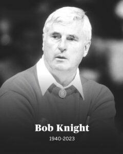PHOTO RIP Bob Knight 1940-2023