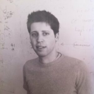 PHOTO Sam Atlman Solving Very Complicated Math Problems On A White Board As A Nerdy Teenager