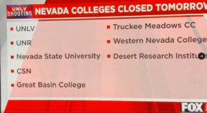 PHOTO 8 Colleges In Nevada Closed Thursday After UNLV Shooting