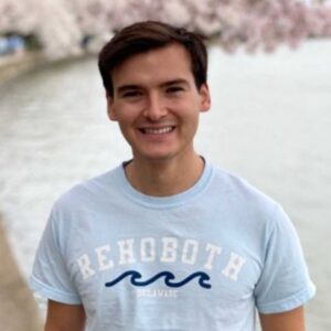 PHOTO Aidan Maese-Czeropski At The Beach Wearing A Rehoboth Delaware T-Shirt